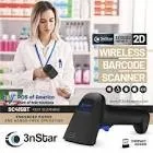 LECTOR DE CODIGO DE BARRAS 3NSTAR SC415, NEGRO, LASER, USB, RS232, 1D, 2D, 60  CUADROS POR SEGUNDO